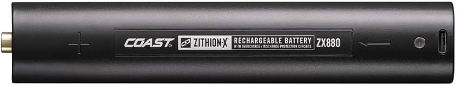 Amazon.com: Coast ZX880 Rechargeable Battery Compatible with XP80R